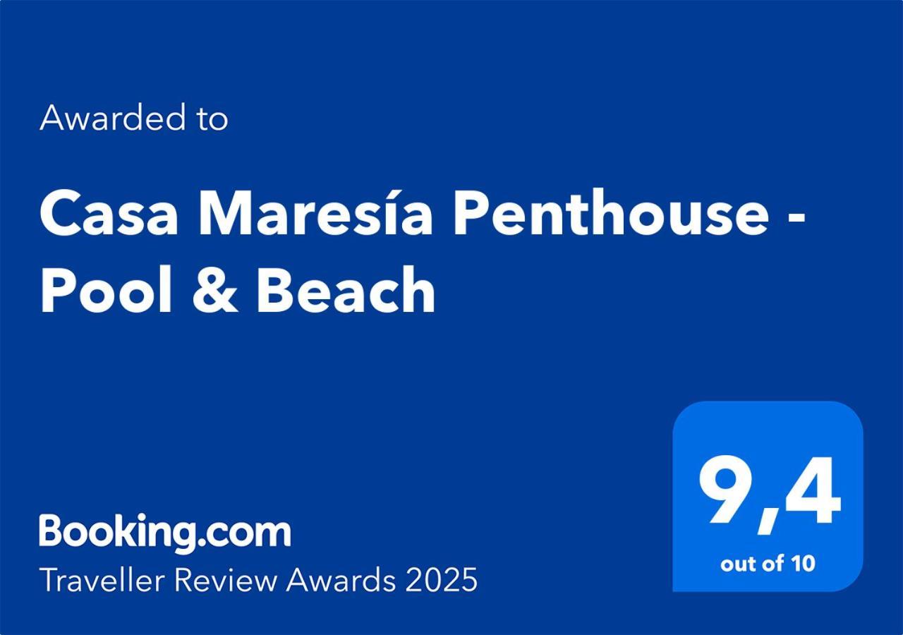 Casa Maresia Penthouse - Pool & Beach Sardina Kültér fotó